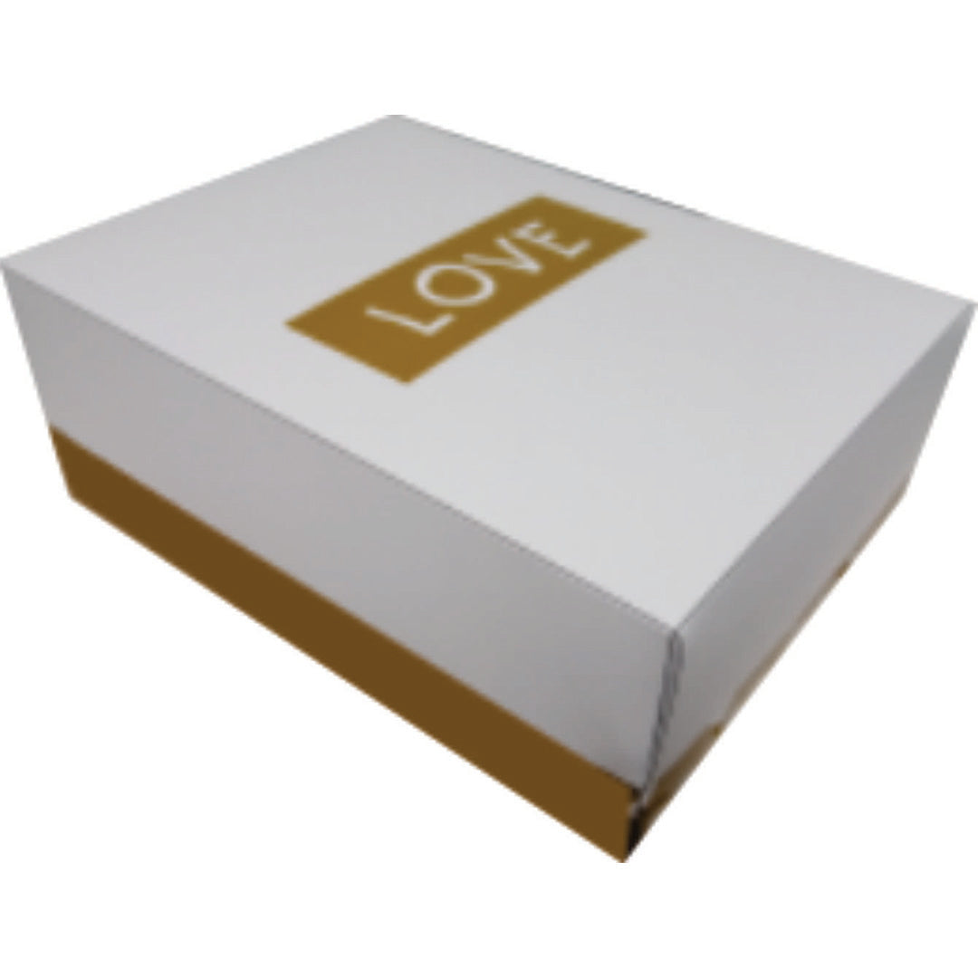 Caja para Regalo con Tapa y Base Love