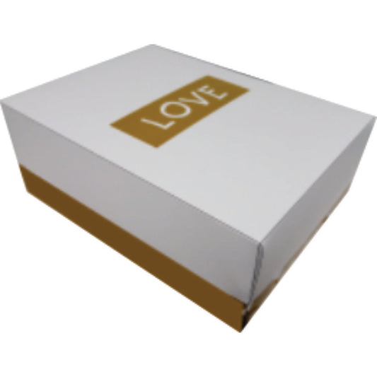 Caja para Regalo con Tapa y Base Love