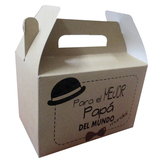 Caja Lonchera Grande Papá