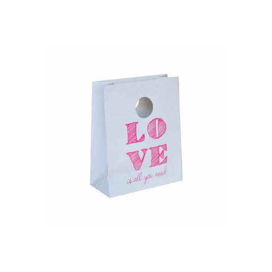bolsa europa blanca letras rosas love 