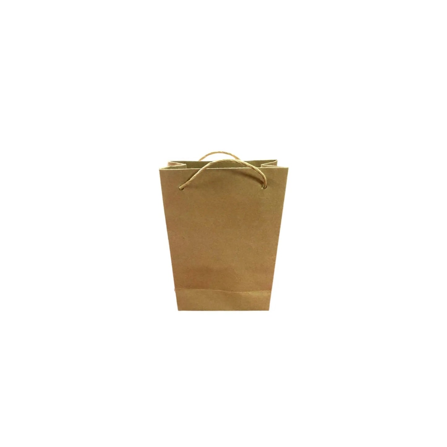 bolsa en Kraft natural mediana 
