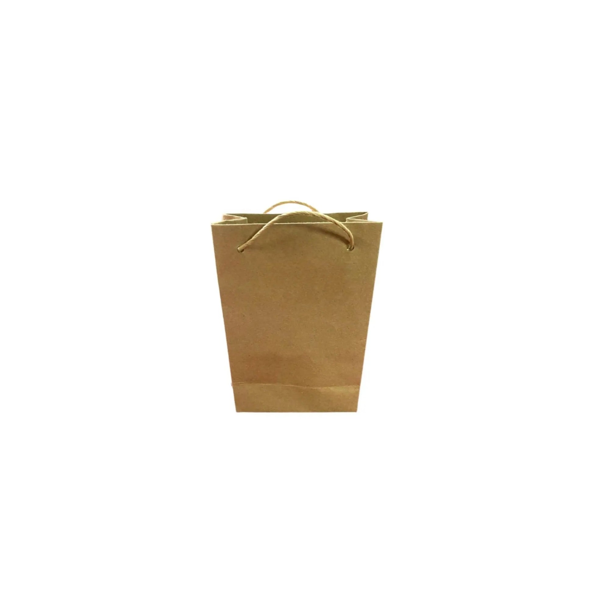 bolsa en Kraft natural mediana 