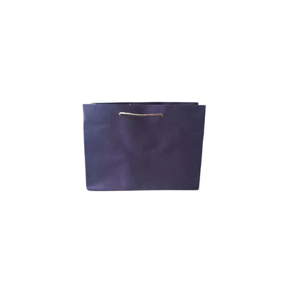 bolsa para regalo kraft azul horizontal 
