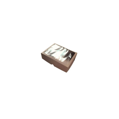 caja con ventana kraft er 05