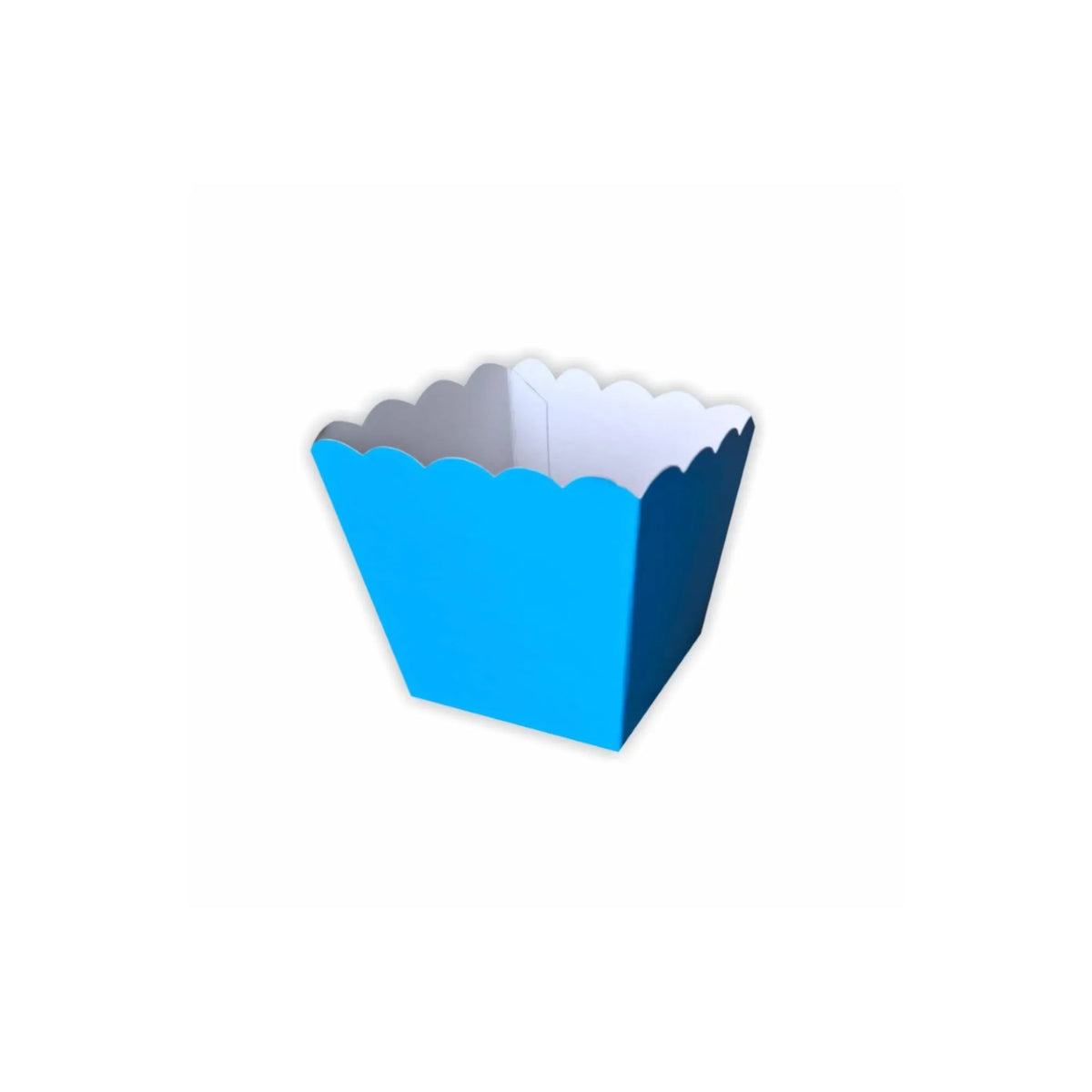 caja contenedor azul 