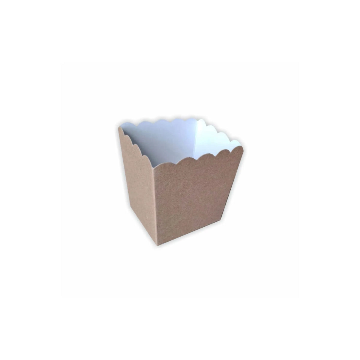 caja contenedor kraft 