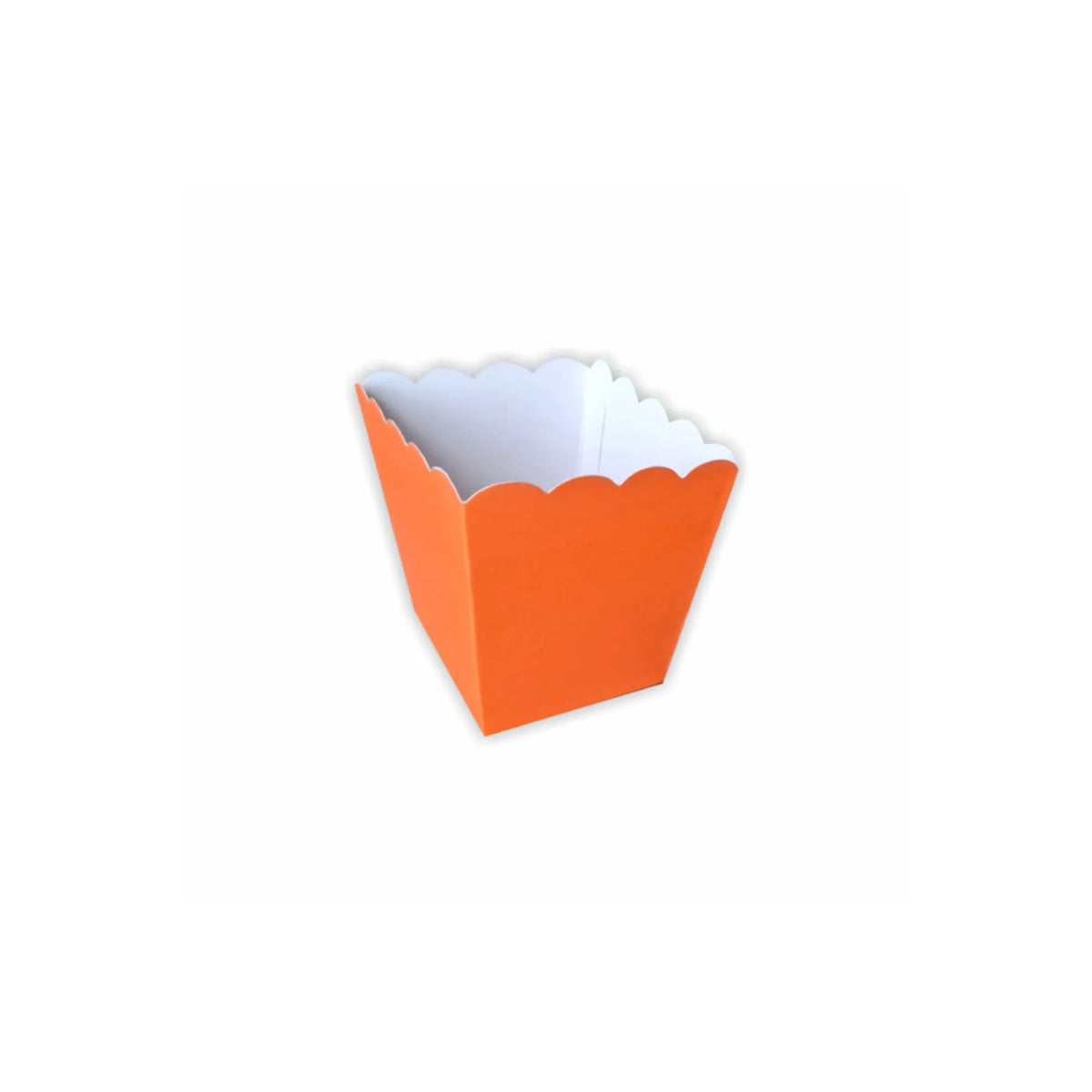 caja contenedor naranja 