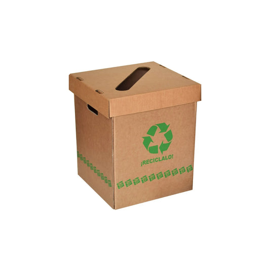 caja contenedor reciclaje chico 6203