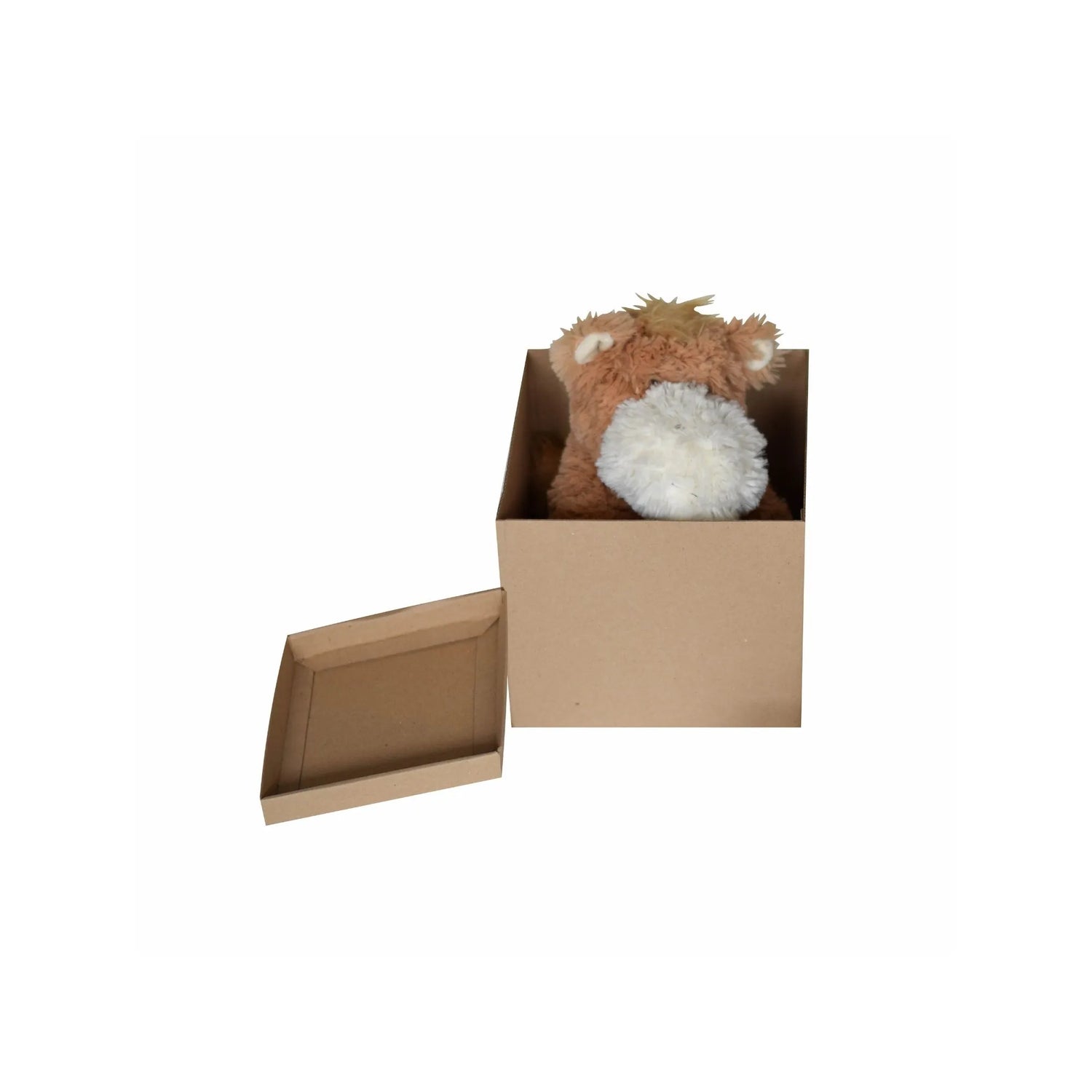caja cubo kraft 5627