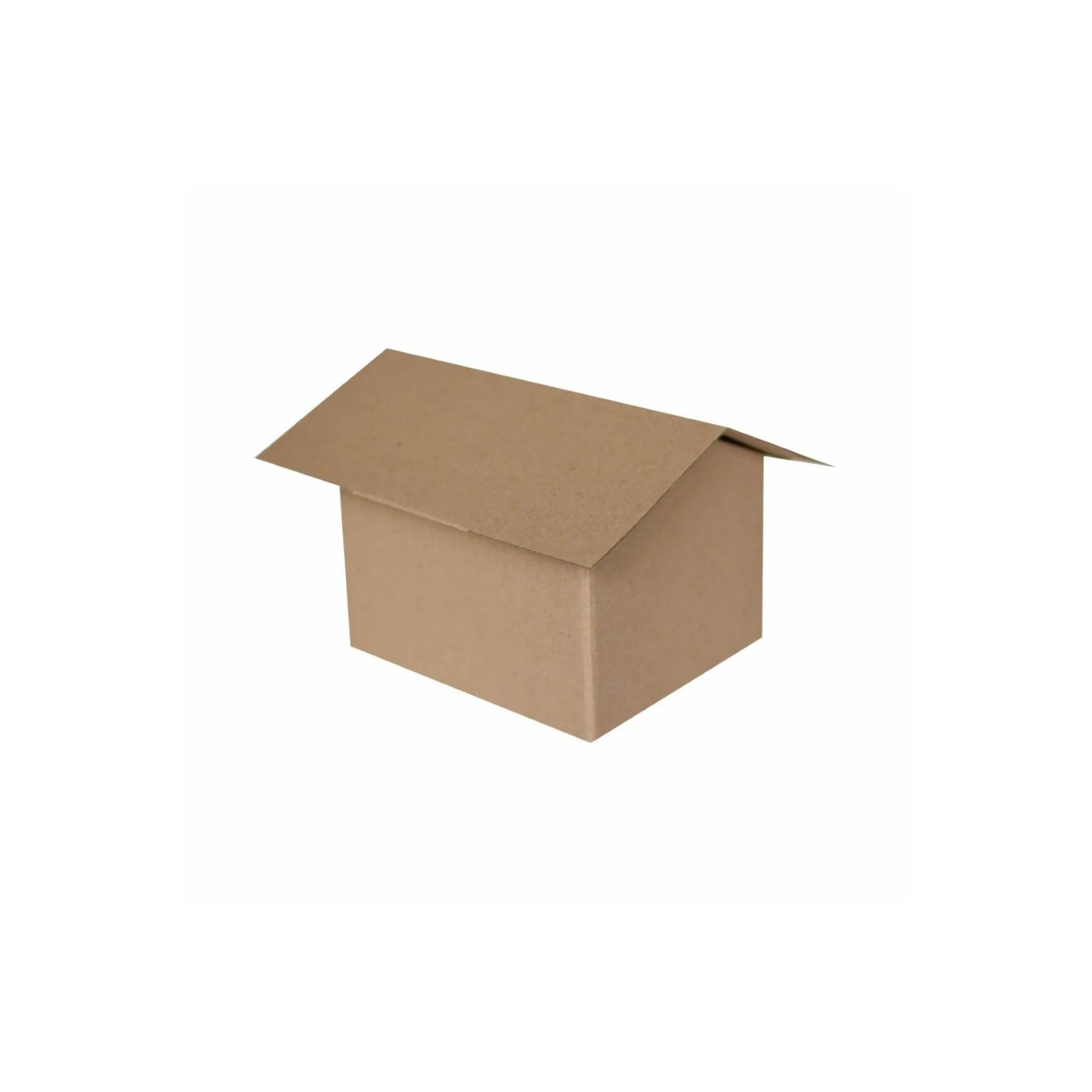 caja de carton en forma de casita 