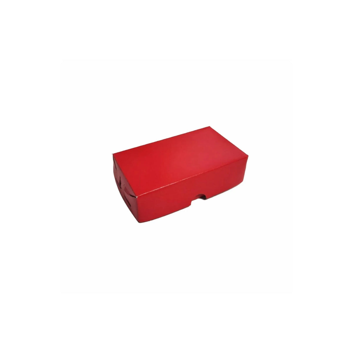 caja de carton pequeña roja joyería 