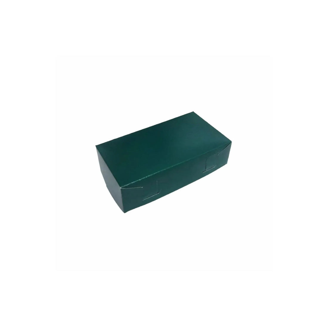 caja de carton pequeña verde joyería 