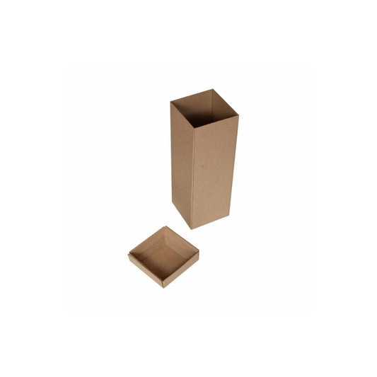 caja para botella micro kraft 