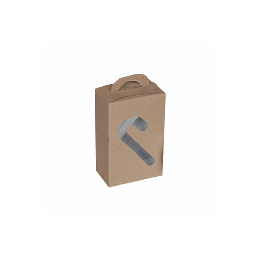 caja dulcera kraft con ventana bastón 