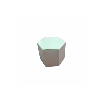 caja hexagonal verde 