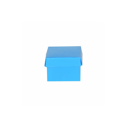 caja muñeca mini azul cielo 