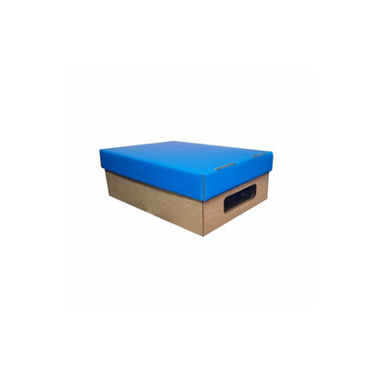 caja organizadora tapa azul chica 
