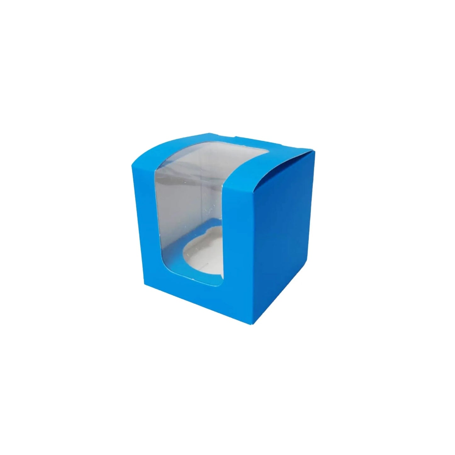caja para 1 cup cake azul 5326A