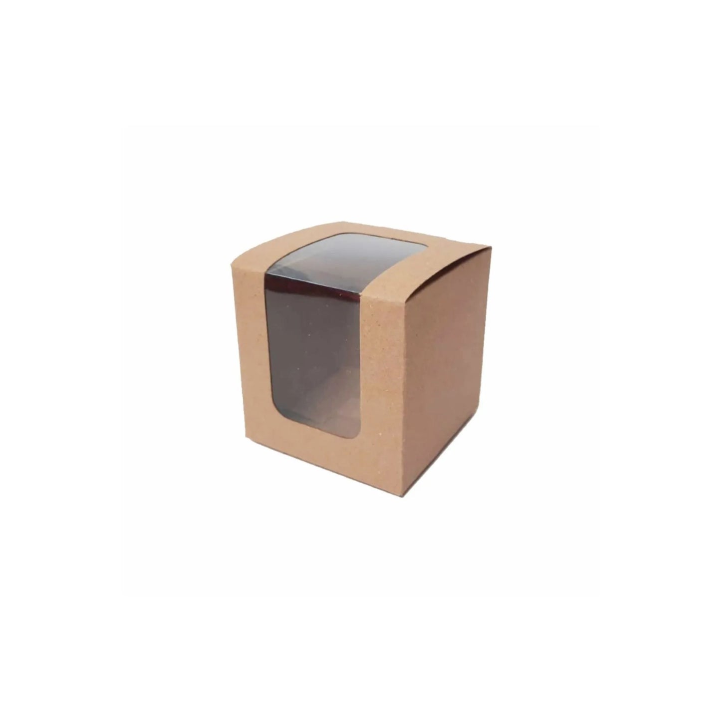 caja para 1 cup cake kraft 5324K