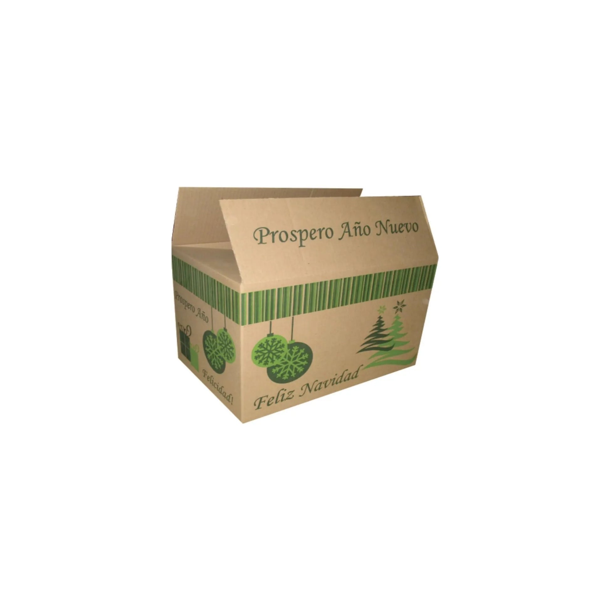 caja para despensa navideña grande 