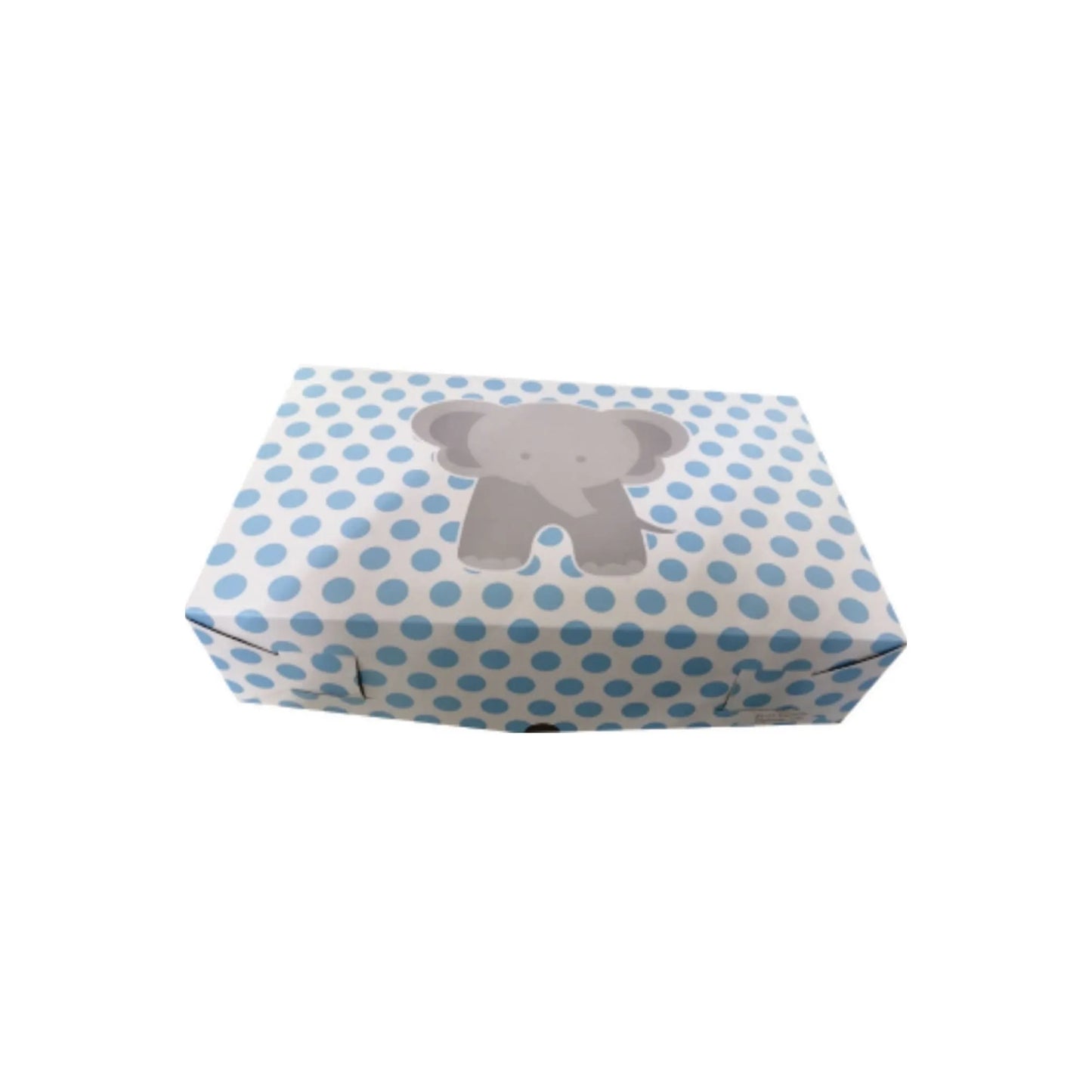 caja para regalo elefante azul 