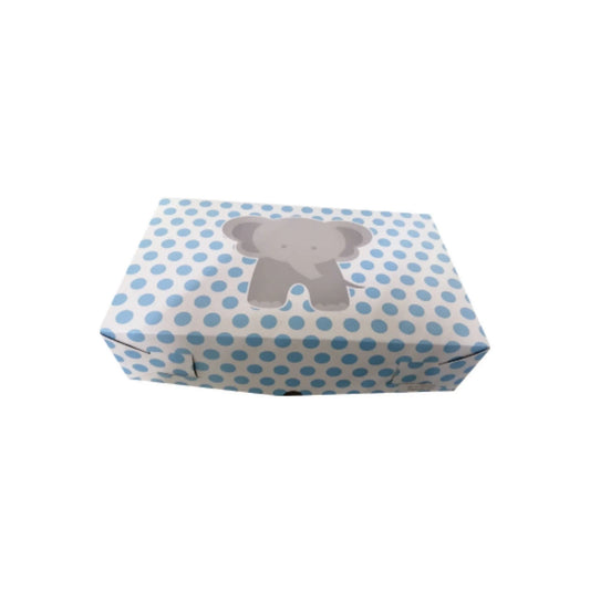 caja para regalo elefante azul 