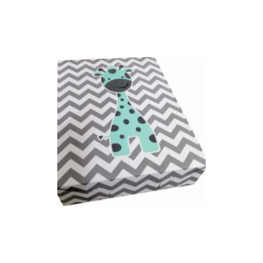 caja para regalo jirafa azul 