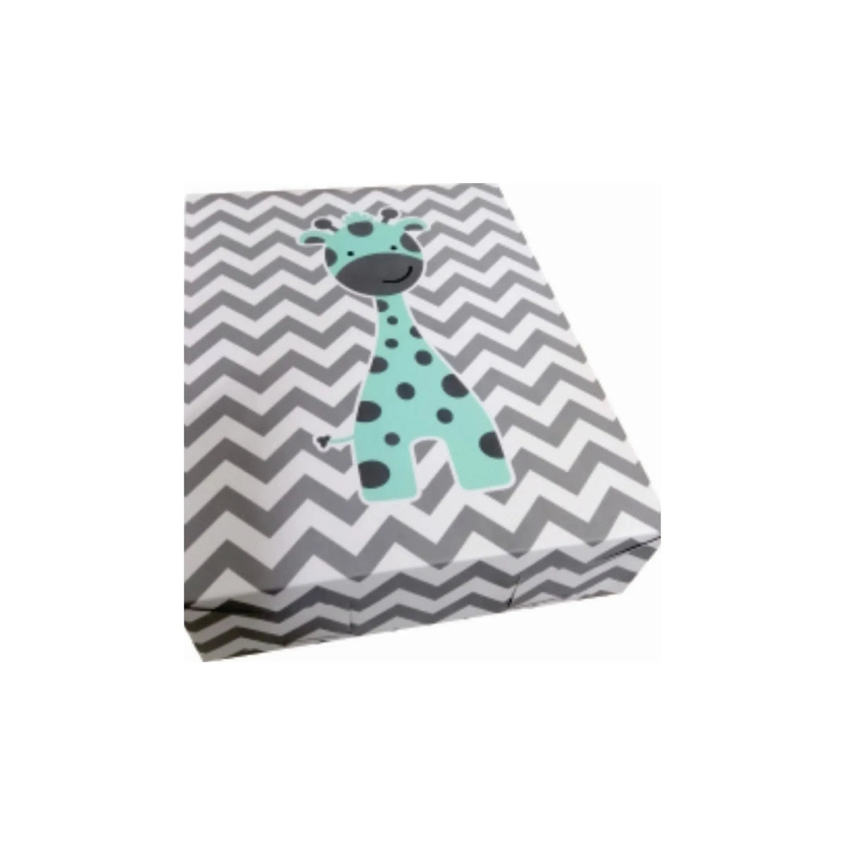 caja para regalo jirafa azul 