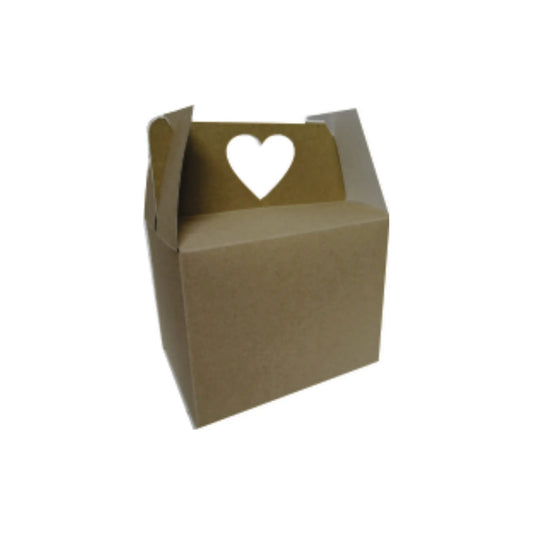 caja para regalo tipo lonchera con asa de corazon 
