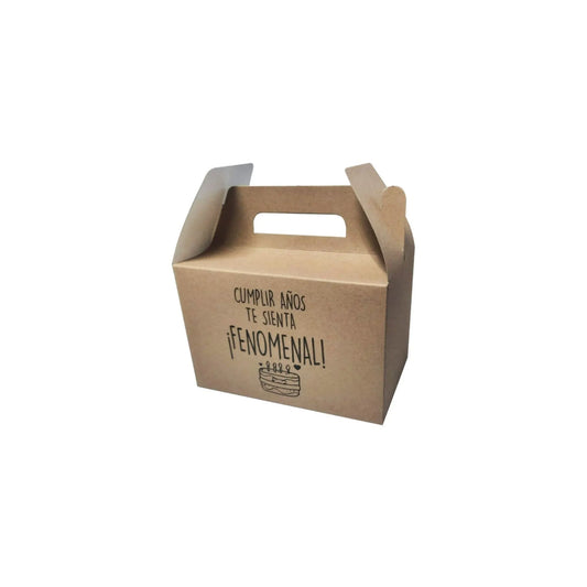 caja para regalo cumplir años te sienta fenomenal 