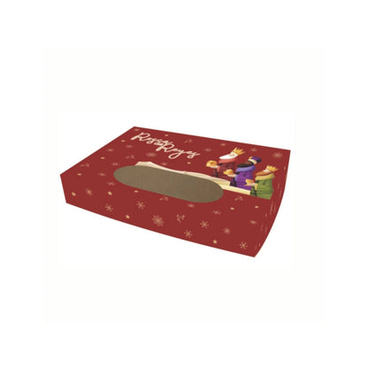 caja para rosca de reyes grande 5518