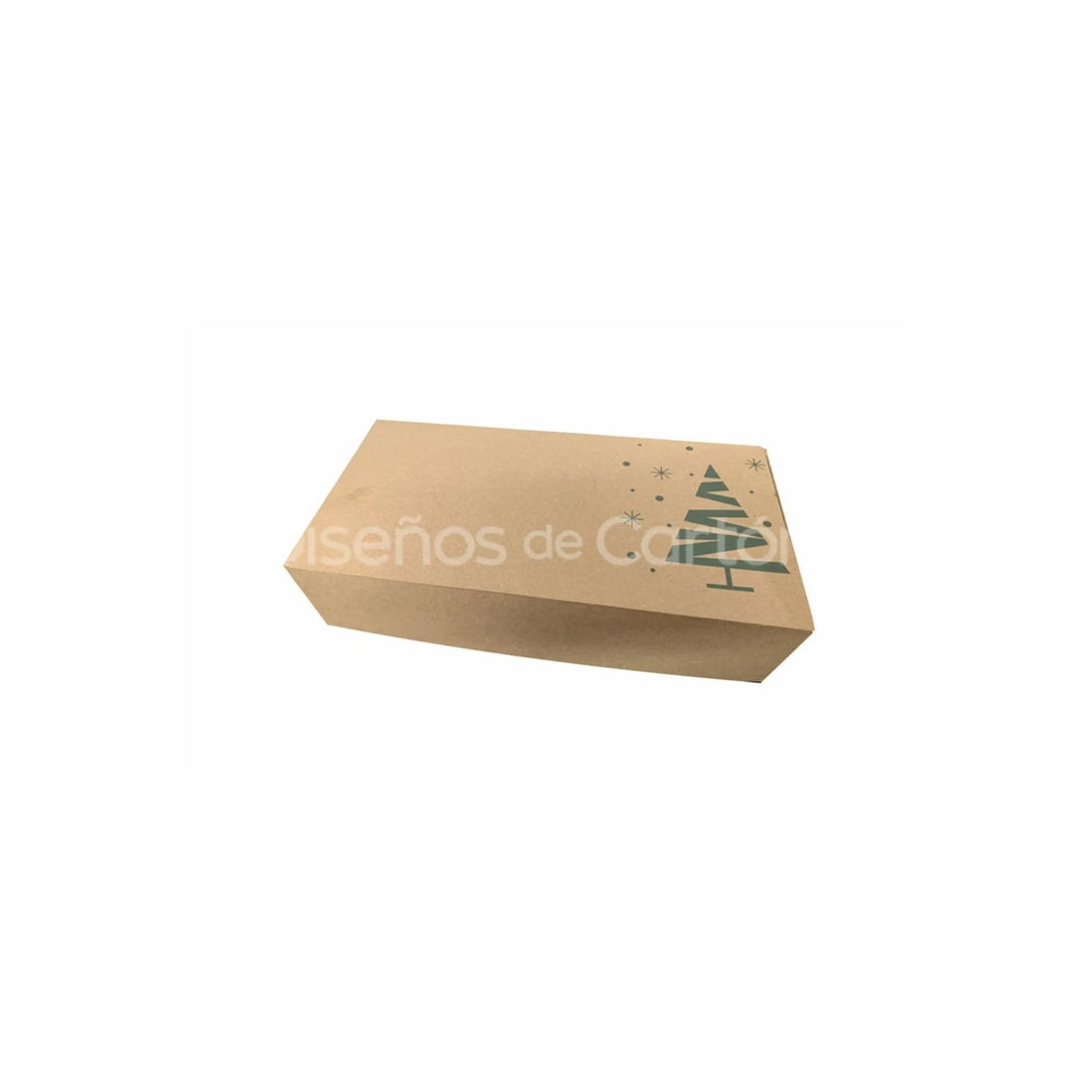 caja tipo maletin navideña pino linner 6469P