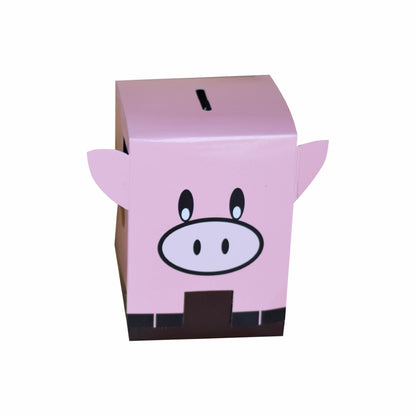 Caja Tipo Alcancía Decorada