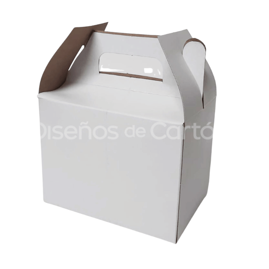 Caja Box Lunch en Blanco