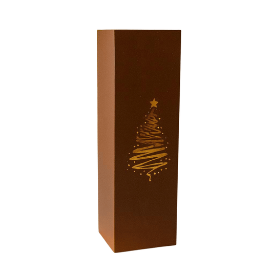Cerillera Navidad Pino Dorado