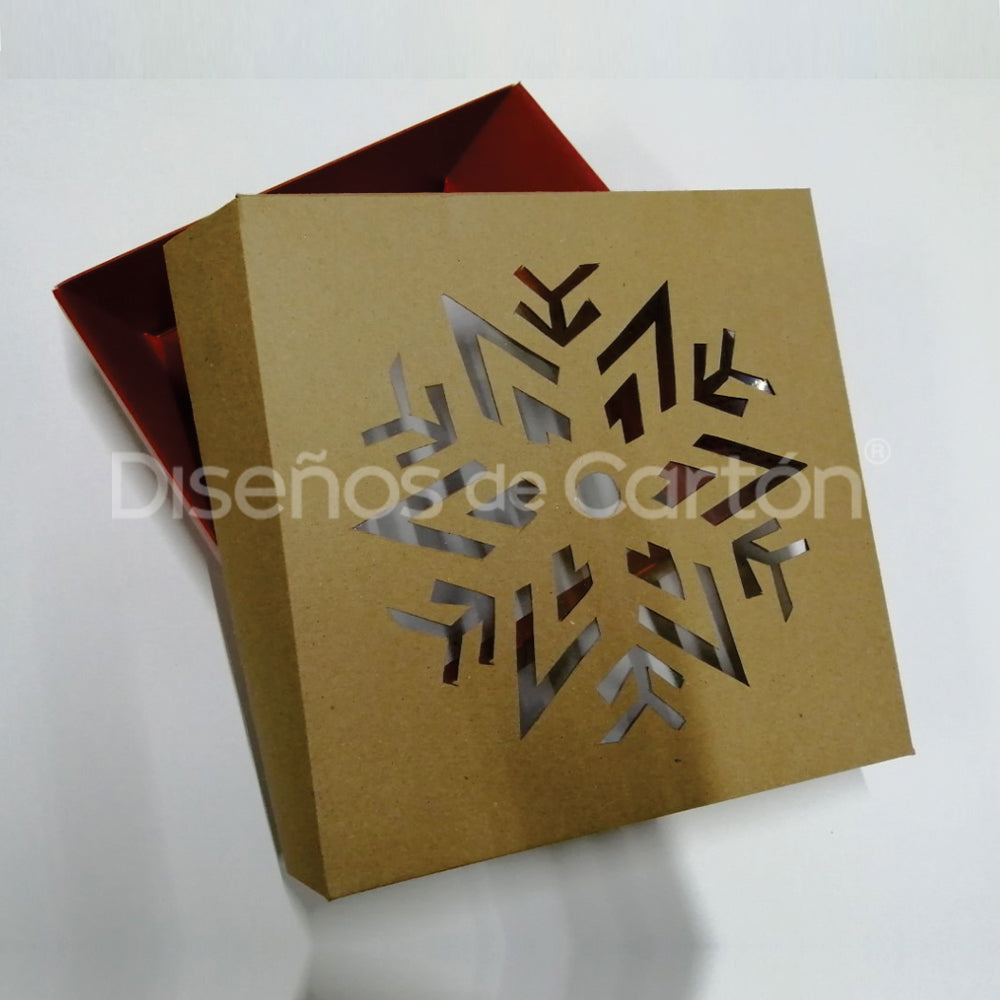 Caja Chocolatera Navideña