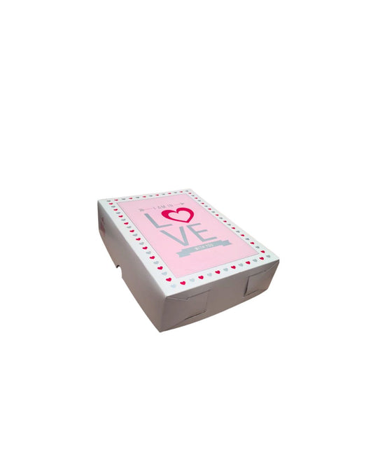 Caja de Cartón Diseño Love