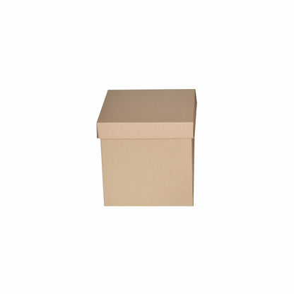 Caja Cubo Micro Kraft