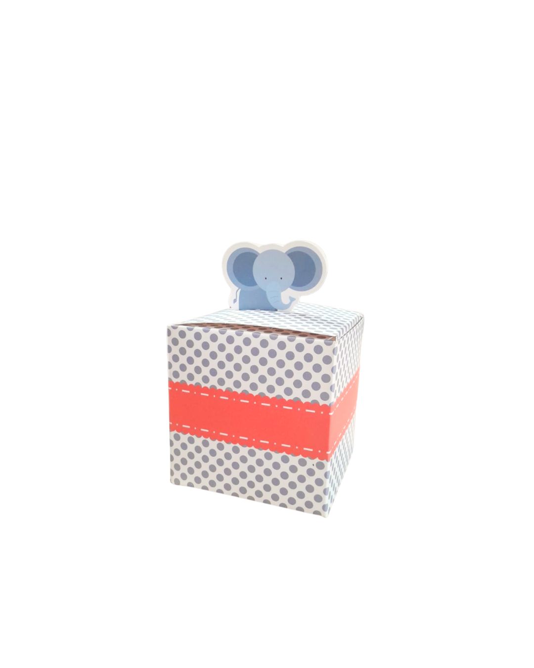 Caja en Cubo Dulcero Baby Shower