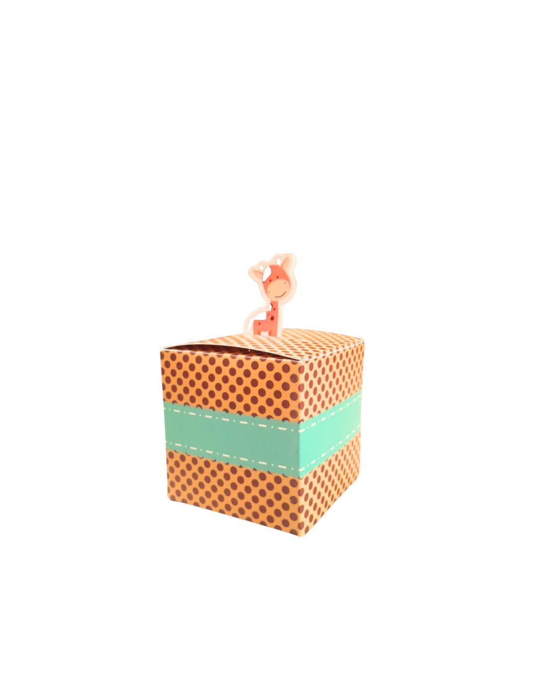 Caja en Cubo Dulcero Baby Shower