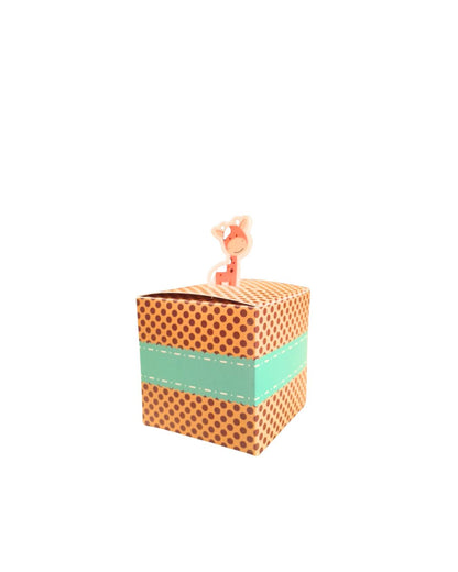 Caja en Cubo Dulcero Baby Shower