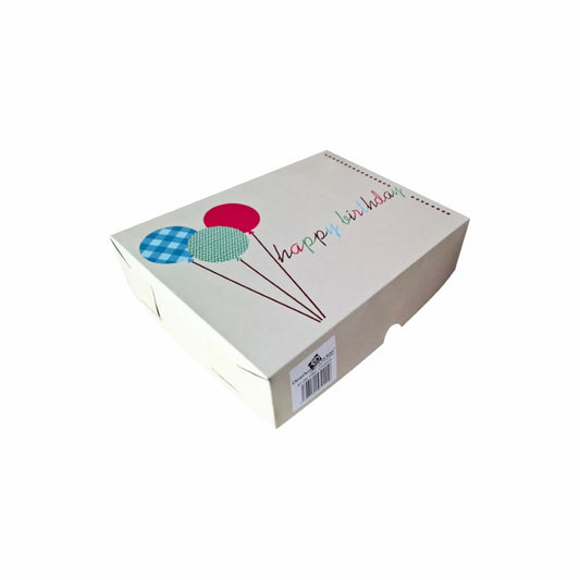 Caja de Cartón para Cumpleaños Happy Birthday