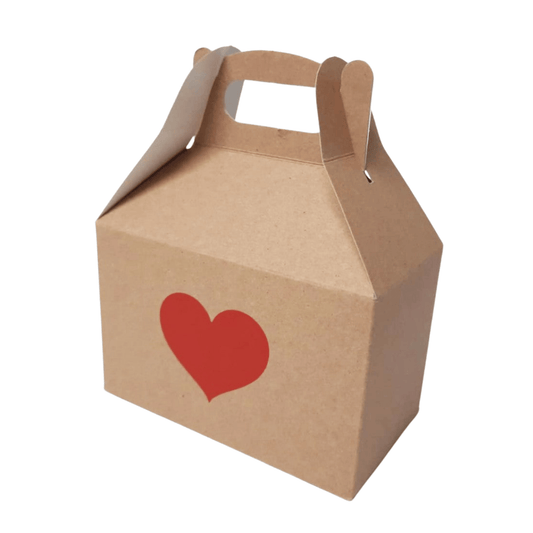 Caja Lonchera Kraft Corazones