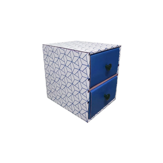cajonera plus 2 cajones azul  1199A