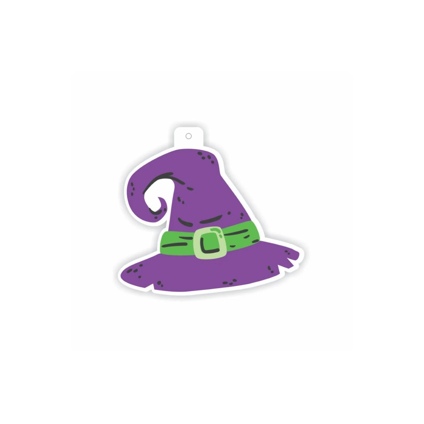 colgante sombrero bruja halloween 