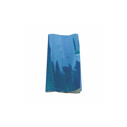 papel holograma azul 