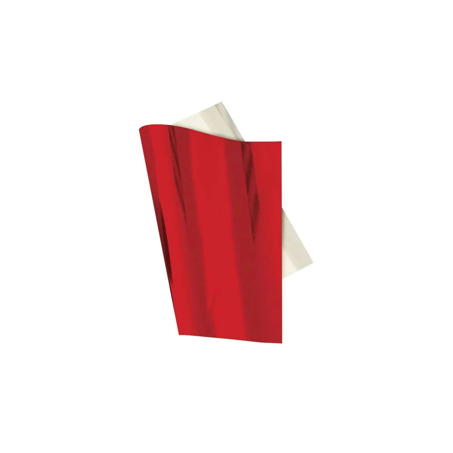 papel metalico rojo 