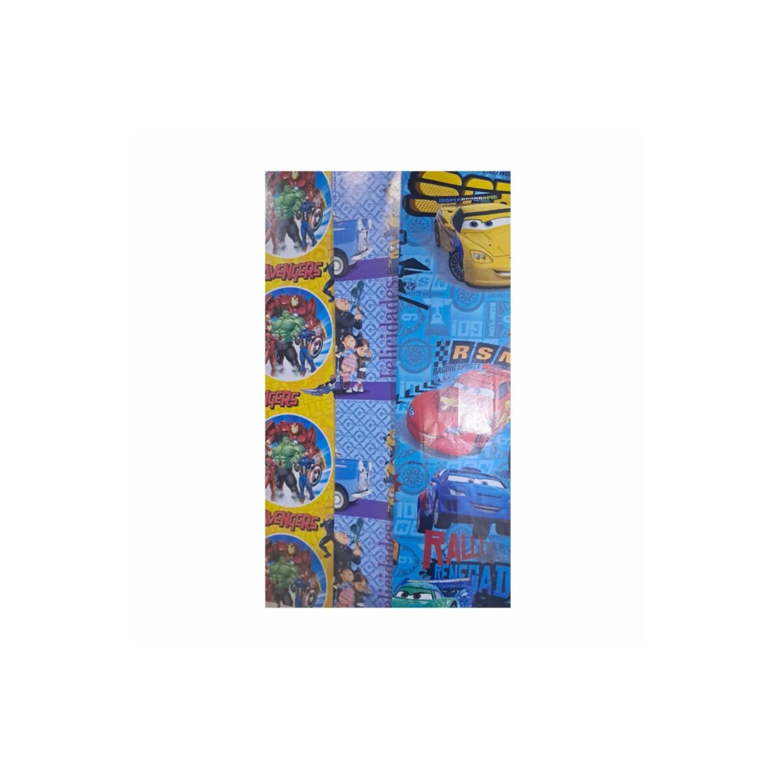 papel para regalo personajes 