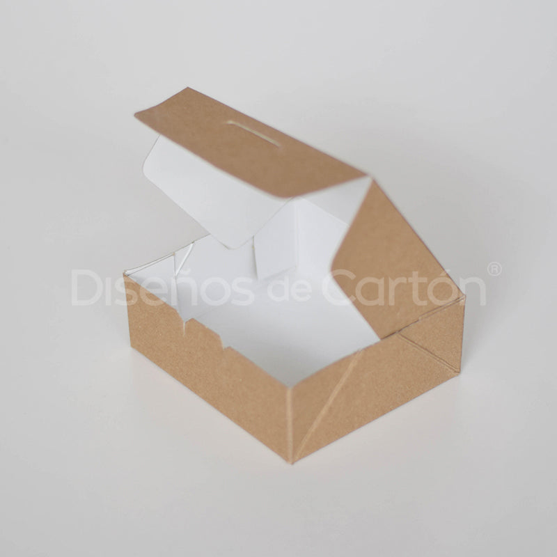 20 Caja tapa integrada lisa