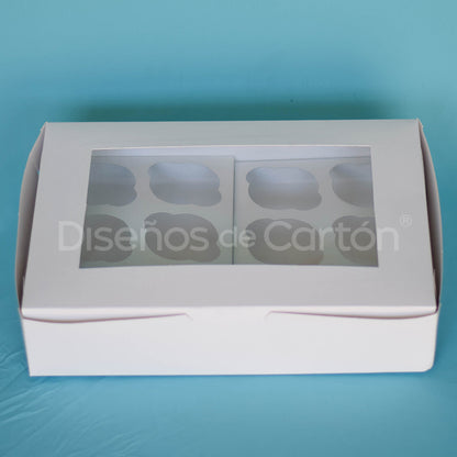 25 Caja para Cupcake Lisa